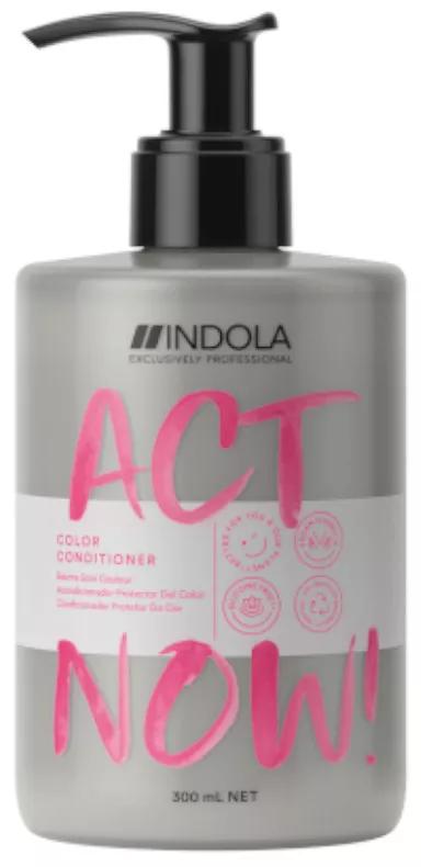 Indola Act Now Après-shampooing protecteur de couleur végétalien 300 ml