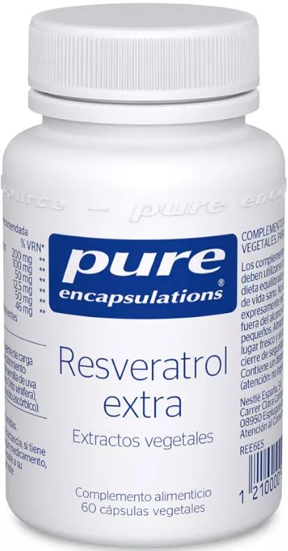 Pure Encapsulations Resveratrol Extra 60 Cápsulas Vegetais