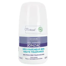 Eau Thermale Jonzac Déodorant Fraicheur Hypoallergénique Roll-On Bio 50ml