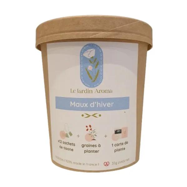 Le jardin Aromatique Infusettes Maux d'hiver en pot x12