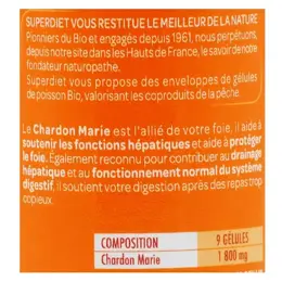 Superdiet Chardon Marie Bio 90 gélules