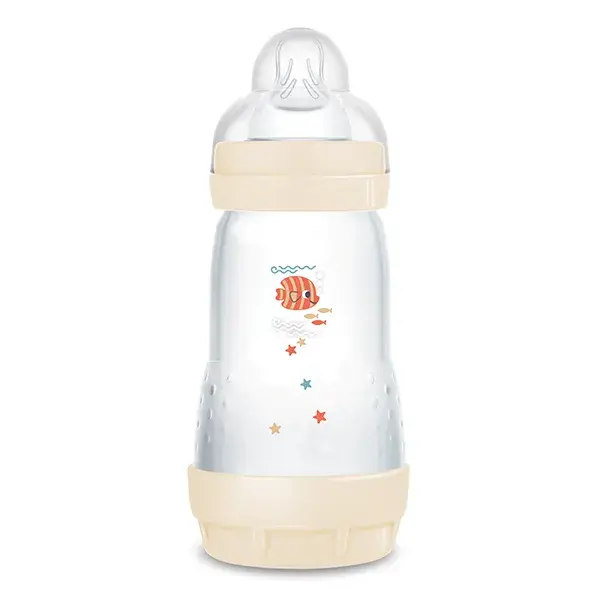 Mam Biberon Easy Start / Anti-Colique Coton Tétine Débit 2 260ml