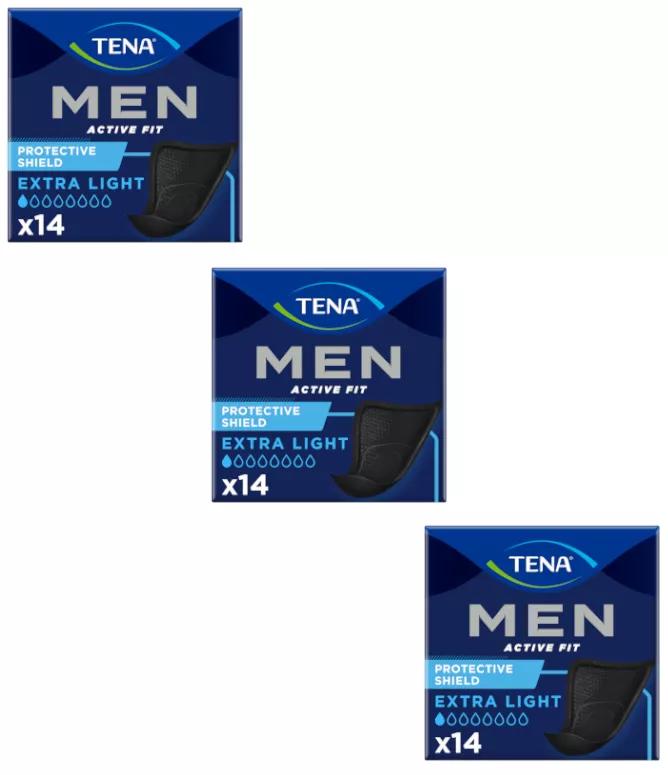 TENA Men Protective Shield 3x14 units