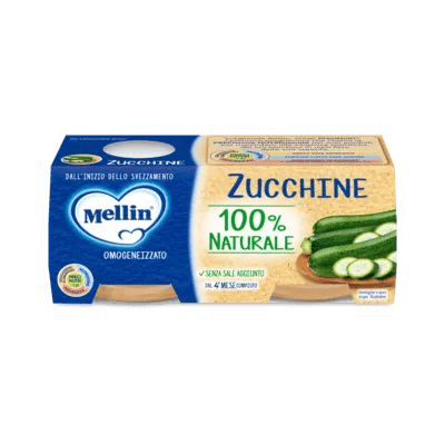 Mellin Omogeneizzato Di Zucchine 2 x 80 g