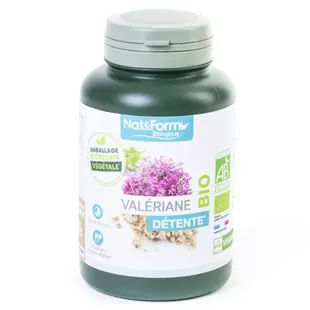 Nat & Form Bio Valeriana Integratore Alimentare 200 capsule vegetali