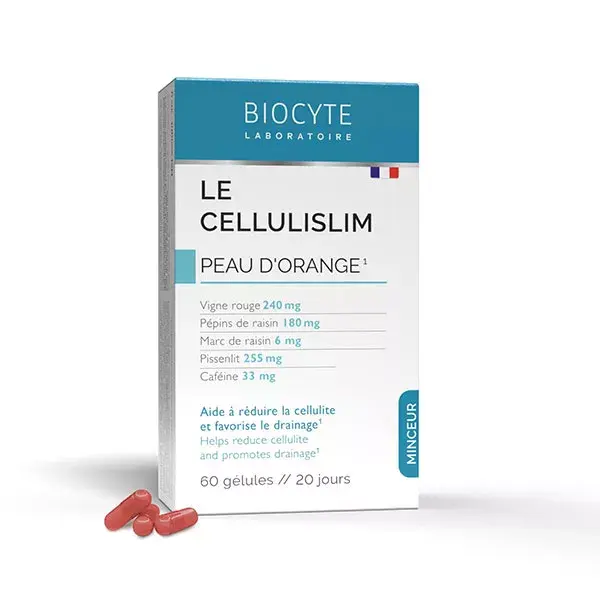 Biocyte Le Cellulislim Minceur Buccia d'Arancia Drenaggio 60 pillole