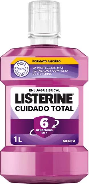 Listerine Cuidado Total Enjuague Bucal Menta 1 L