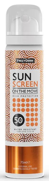 Frezyderm Crème Solaire On The Move Haute Protection SPF50 75 ml