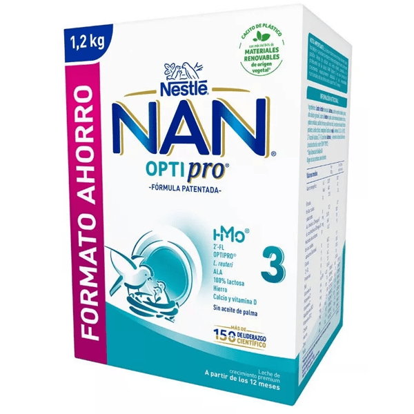 Nestlé Nan Optipro 3 Wachstumsmilch 1200 gr