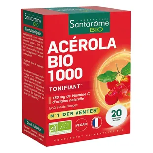 Santarome Bio Acérola Bio 1000 20 compresse masticabili