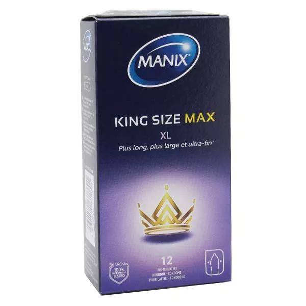 Preservativos Manix King Size Max 12