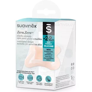Suavinex Zero Zero Chupete Tetina Silicona Fisiológica SX Pro Fair -2-2m