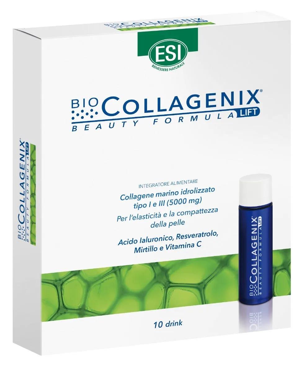 Esi Biocollagenix Integratore di Collagene 10 Drink