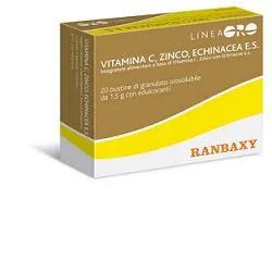 Ranbaxy Oro Vitamina C Zinco e Echinacea Integratore 20 Bustine