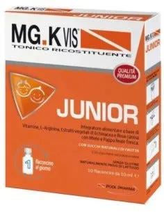 Pool Pharma Mg.K Vis Junior Integratore Tonico Ricostituente 10 Flaconcini 