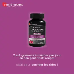 Forté Pharma Expert Collagène Intense Gummies Collagen 30 gummies Fruits Rouges