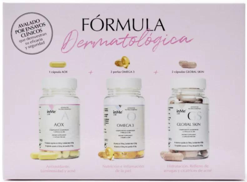 inMe LAB Formule Dermatologique Aox + Oméga 3 + Peau Globale