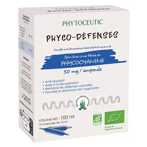 Phytoceutic Phyco-Défenses 10 ampoules x 10ml