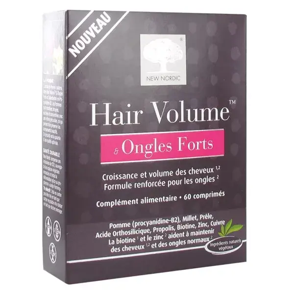 New Nordic Hair Volume e Unghie Forti 60 compresse