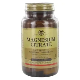 Solgar Magnésium Citrate 60 comprimés