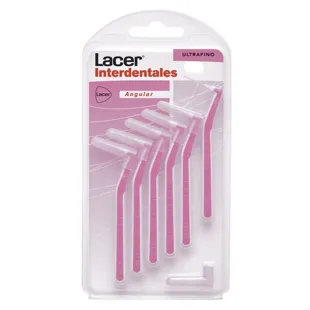 Lacer Ultra-Thin Angled Interdental Brush 6 pcs