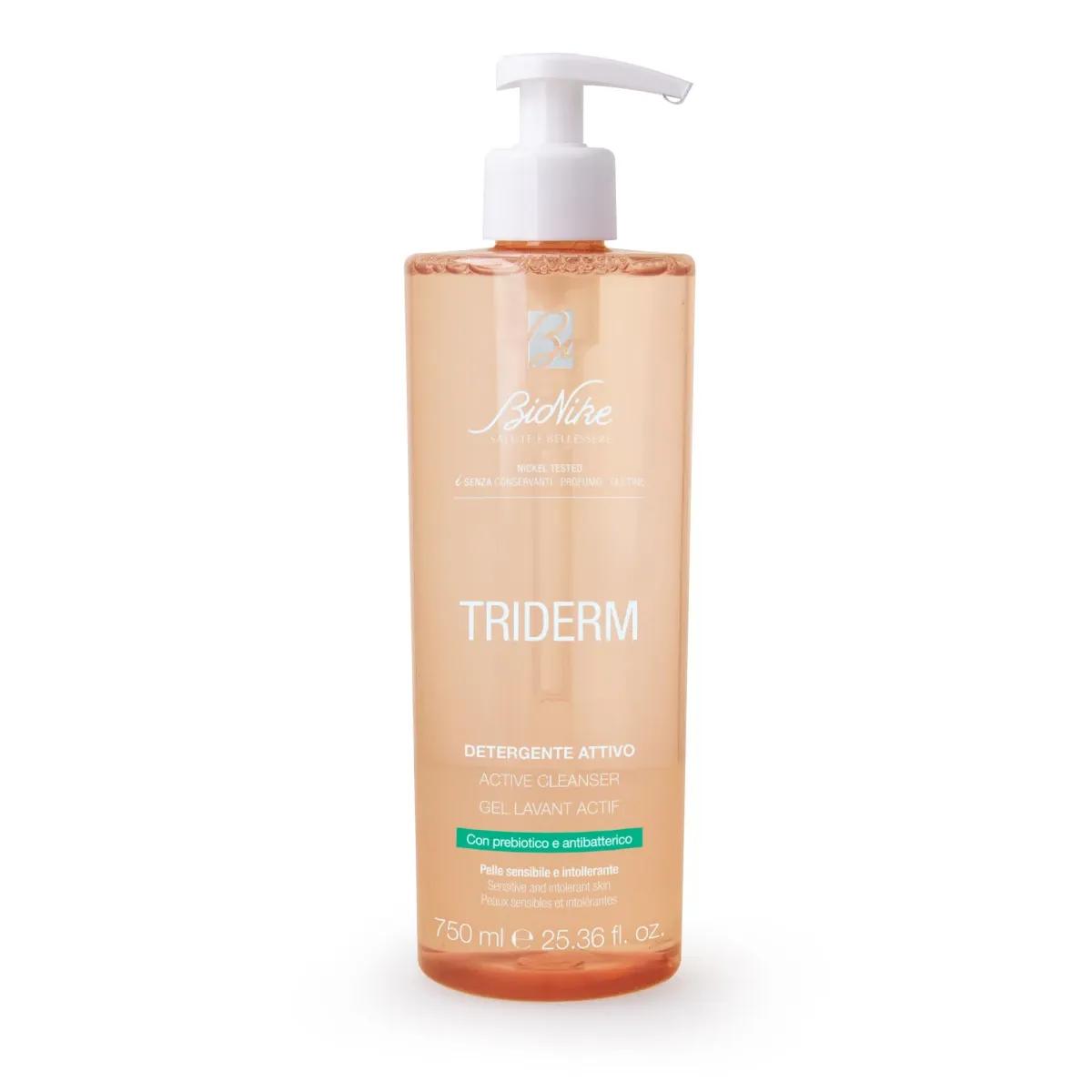 Bionike Triderm Detergente Attivo con Prebiotico e Antibatterico 750 ml