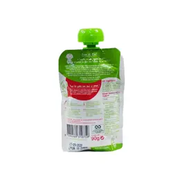 Good Goût Gourde Brassé Végétal Avoine Fraise Banane +6m Bio 90g