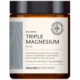 Holos Nutrition Triple Magnesium Plus 60 vegane Kapseln