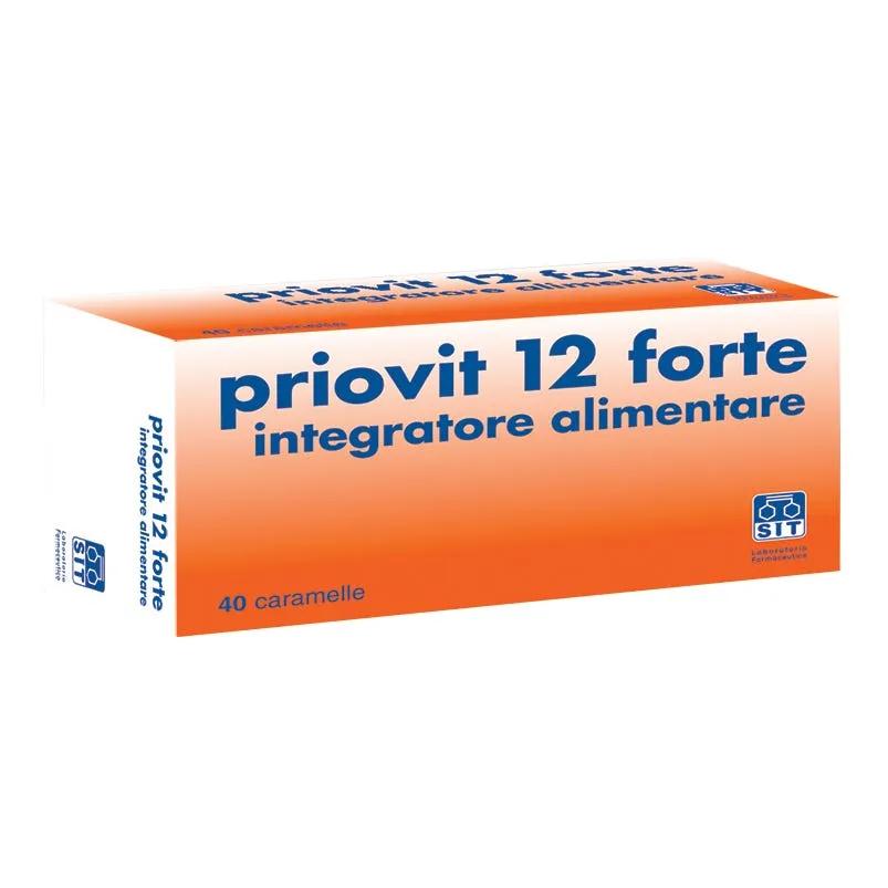 Priovit 12 Forte Integratore Vitaminico 40 Caramelle