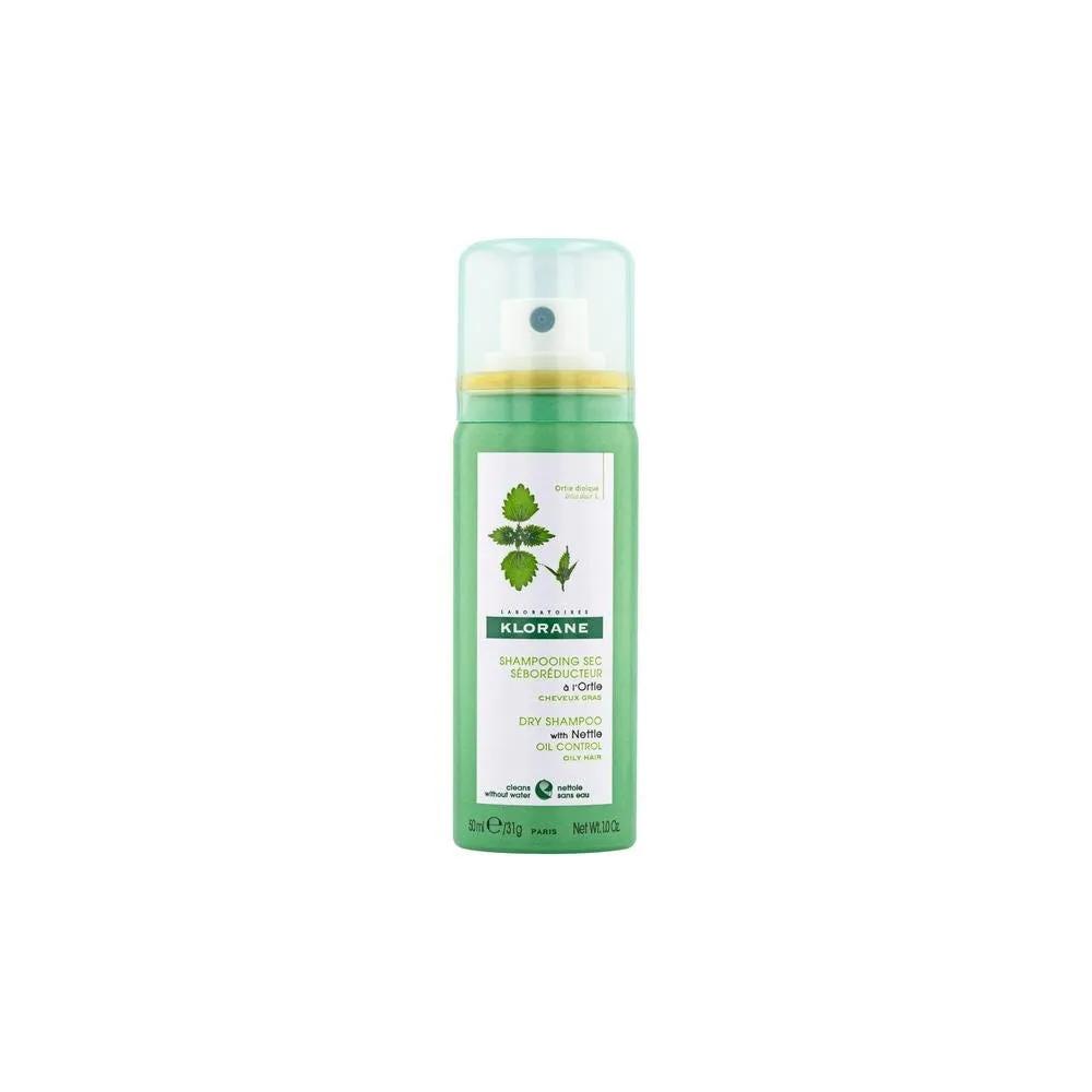 Klorane Shampoo Secco Seboriduttore all'Ortica Per Capelli Grassi 50 ml