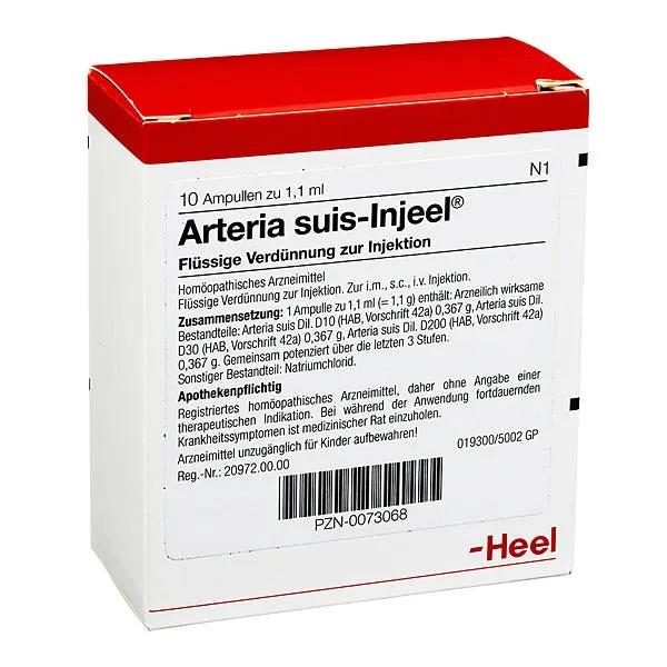 Guna Heel Arteria Suis-Injeel Medicinale Omeopatico 10 Fiale