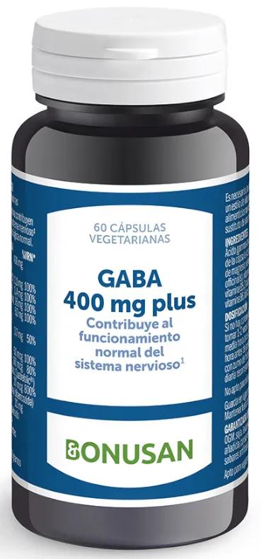 Bonusan GABA 400 mg plus 60 gélules végétariennes