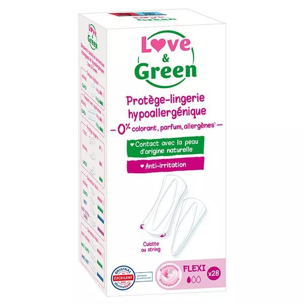 Love & Green Protegeslips Flexi Hipoalergénicos 28 unidades