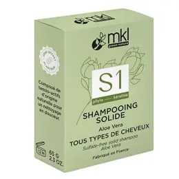 MKL Green Nature Shampoing Solide Aloe Vera Cheveux Normaux 65g