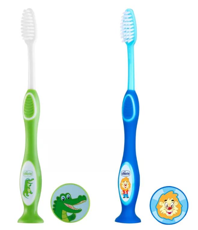 Chicco Escova de dentes 3-6 Anos Azul