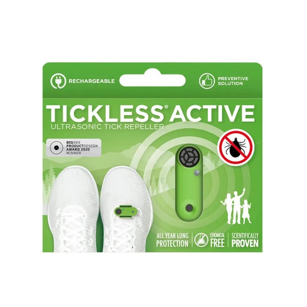 Tickless Active Repellente Ultrasuoni Ricaricabile Adulti Colore Verde