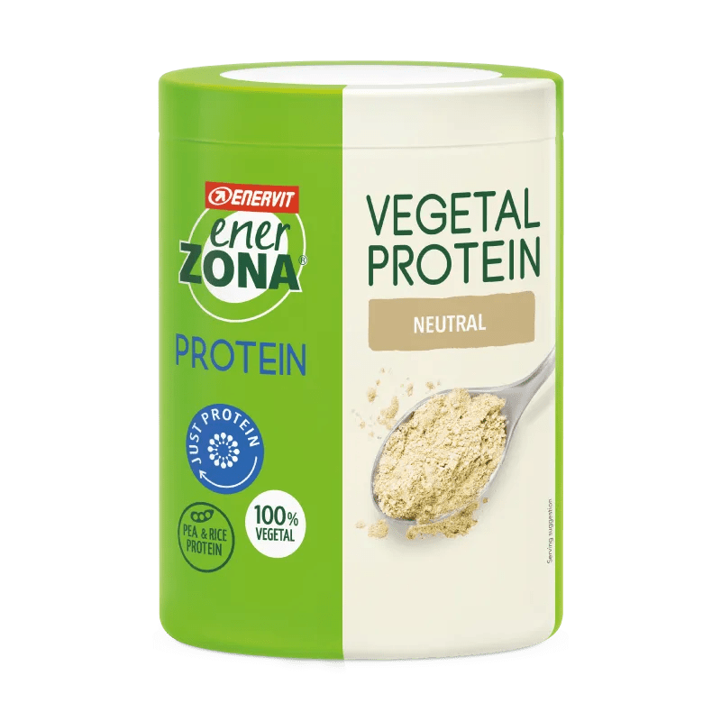 EnerZona Vegetal Protein Natural Proteine in Polvere Barattolo da 230 gr