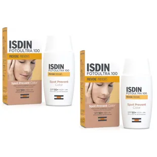 Isdin FotoUltra 100 Spot Prevent Color SPF50+ 2x50 ml