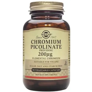 Solgar Chromium Picolinate 200mcg 90c