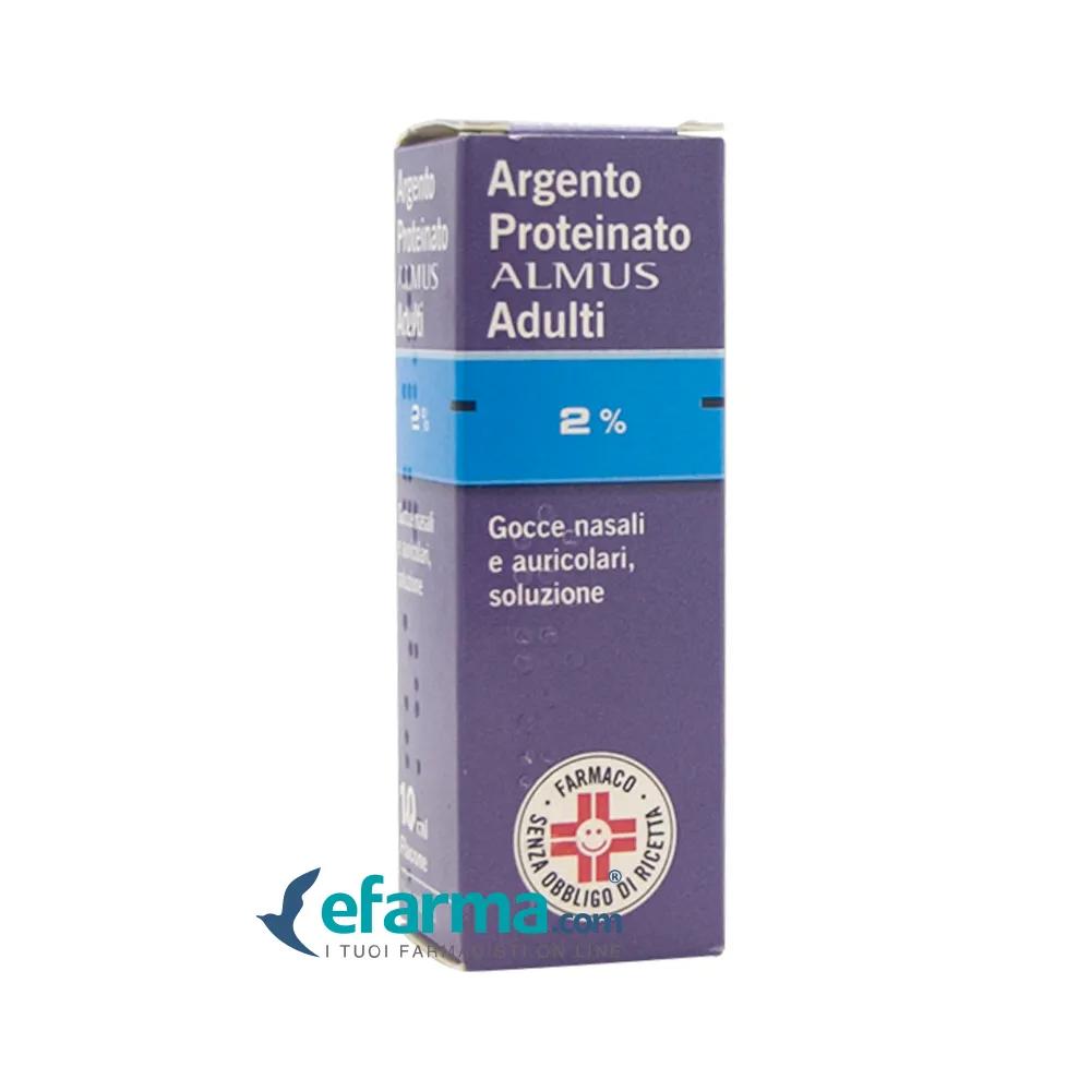 Argento Proteinato Almus 2% Gocce 10 ml