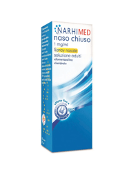 Narhimed Spray Nasale Decongestionante Naso Chiuso Raffreddore Rinite Sinusite Adulti 10 ml