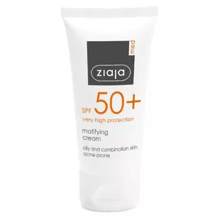 Ziaja Med Crème Visage Protectrice Matifiante SPF50+ 50ml