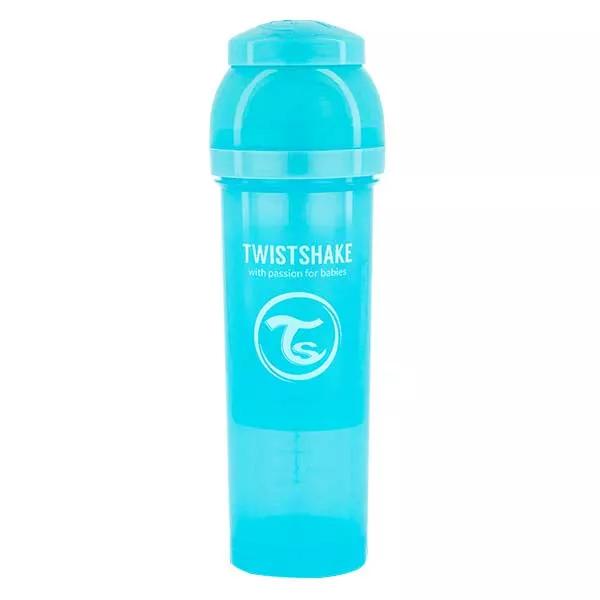 Twistshake Biberon Anti-Colica Blu Pastello +4m 330ml