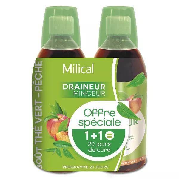 Milical Green Tea Detox Supplement 2 x 500ml 