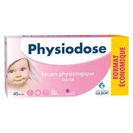 Laboratoires Gilbert Physiodose Sérum Physiologique Stérile 40 x 5ml