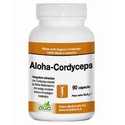 Aloha-Cordyceps Integratore Alimentare 90 Capsule