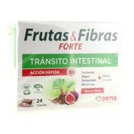 Ortis Fruta y Fibra Forte Tránsito Intestinal 24 Cubos