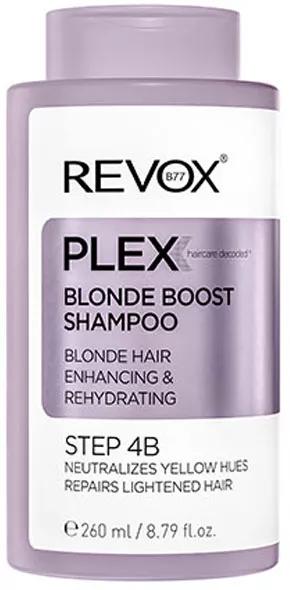 Revox B77 Plex Blonde Boost Shampooing Cheveux Blonds Étape 4B 260 ml