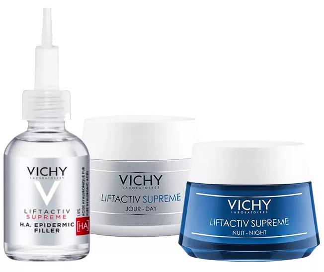 Vichy Liftactiv Supreme Pele Combinada + Creme de Noite + Sérum