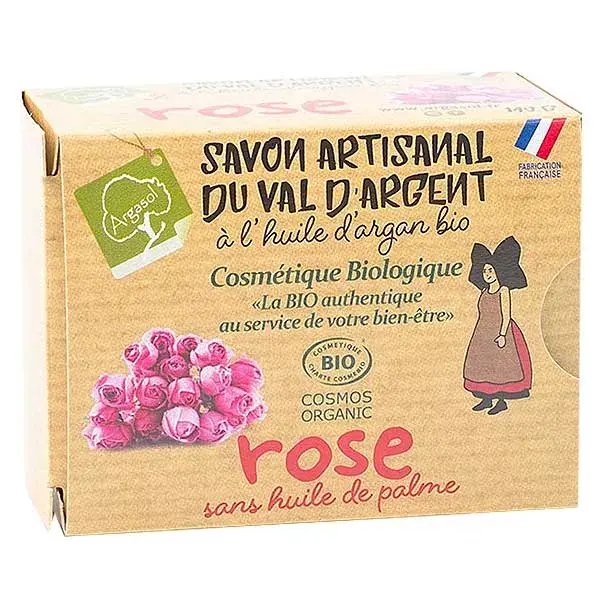 Argasol Organic Rose Soap 140g 